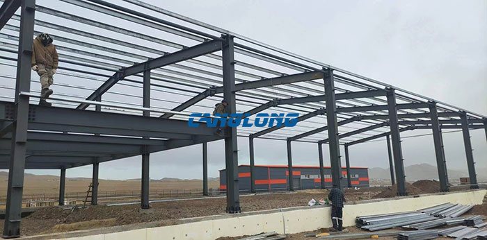 steel warehouse construction