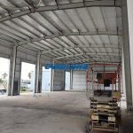 steel garage building