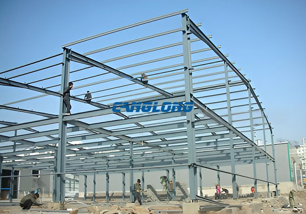 2-story steel structure