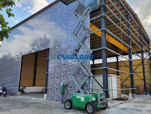 steel structure warehouse installation