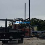 steel columns installation