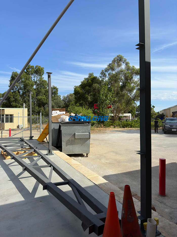 steel structure cold storage installation