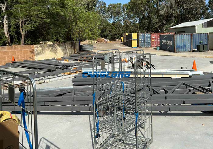 steel structure cold storage construction