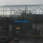steel structure crane workshop construction