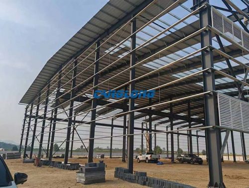 steel structure factory building