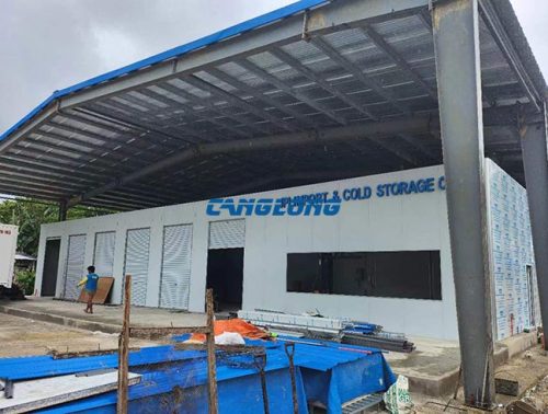 steel structure shed cold storage