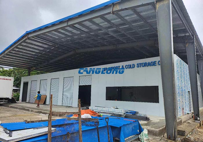steel structure shed cold storage