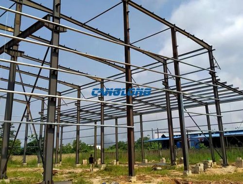 steel structure workshop construction