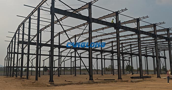 steel structure factory building