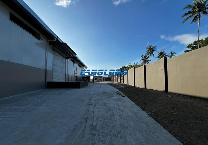 steel structure storage warehouse