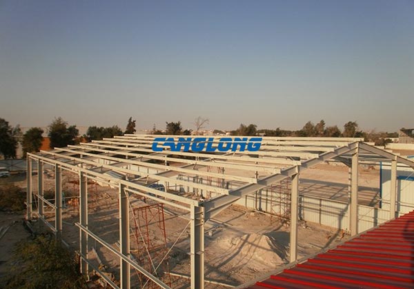 steel prefabricated building