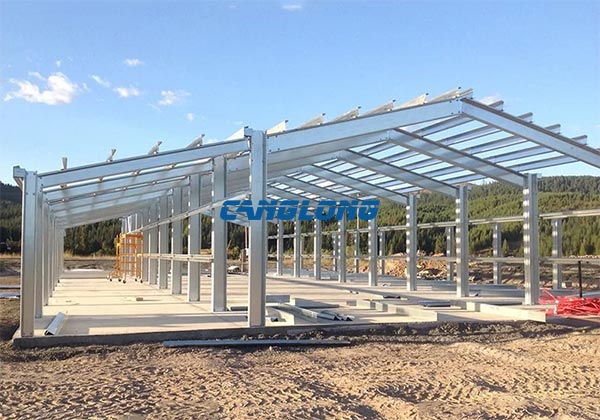 prefabricated steel beam warehouse