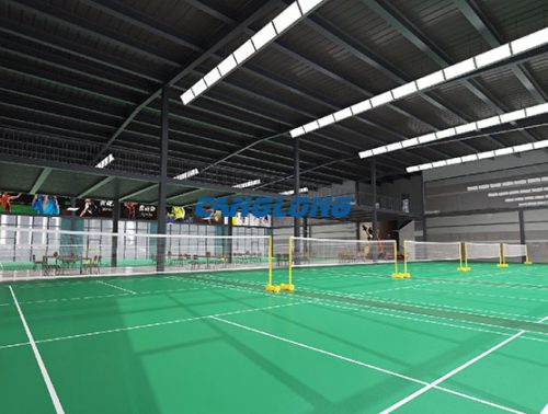 steel structure indoor sports hall