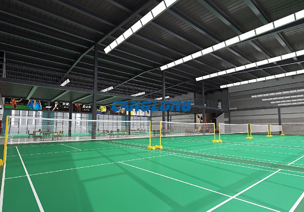 steel structure indoor sports hall