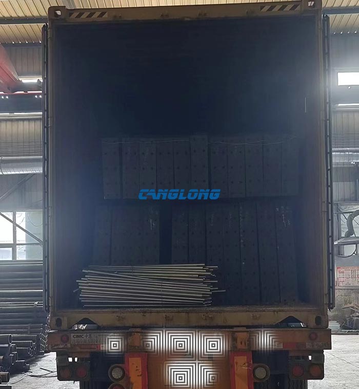 steel structures shipped