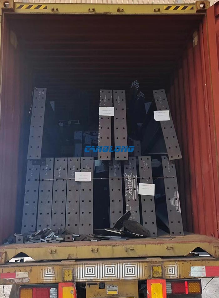 steel structures shipped