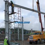 steel structure carport construction