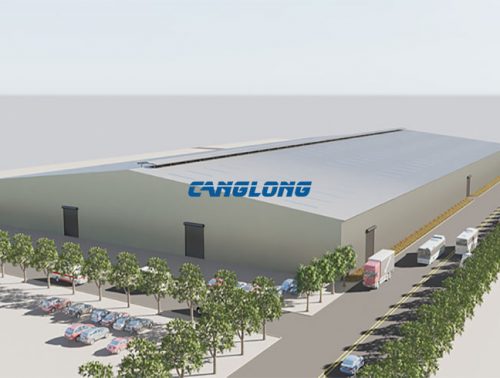 large-span factory building