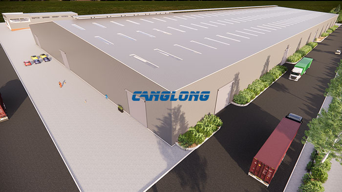 large-span factory building
