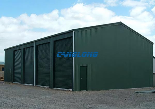 portal frame steel structure warehouse