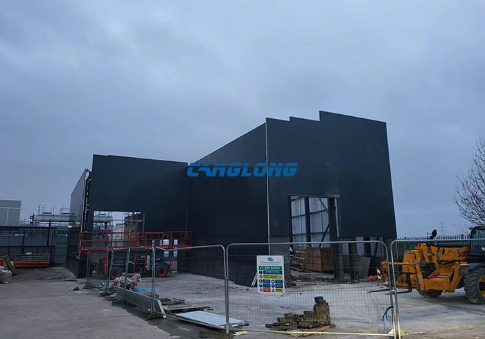 prefabricated steel warehouse building