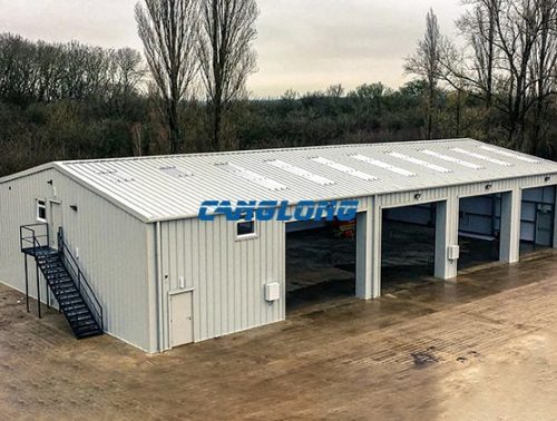 prefabricated metal warehouse