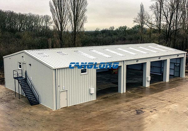 prefabricated metal warehouse