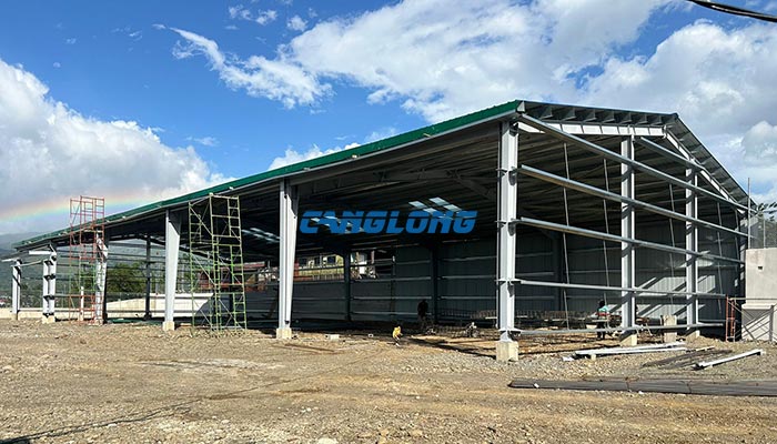 steel structure garage