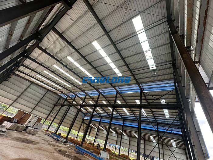 prefabricated steel structure warehouse