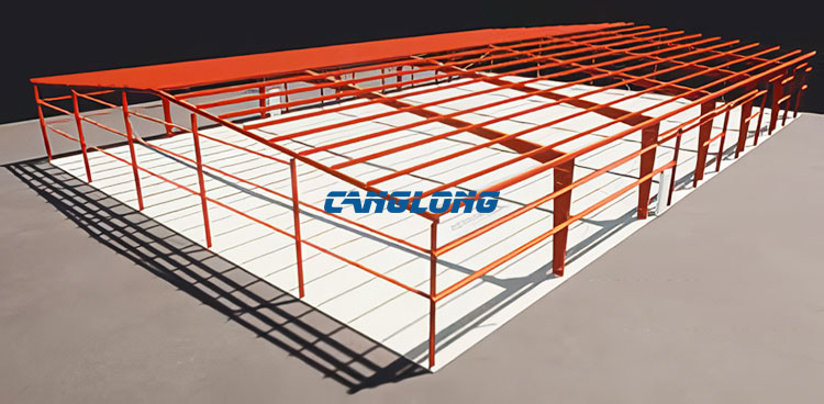 large span metal building