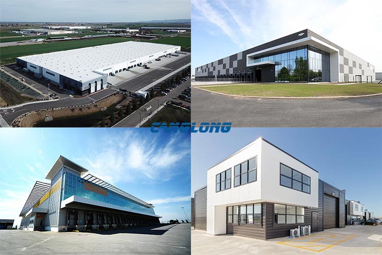 Modern Factory Building