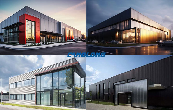Modern Industrial Office Building