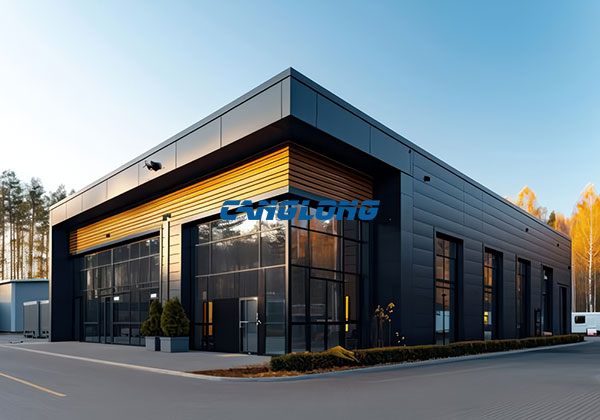Modern Industrial Office Building