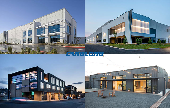 Modern Industrial Office Building