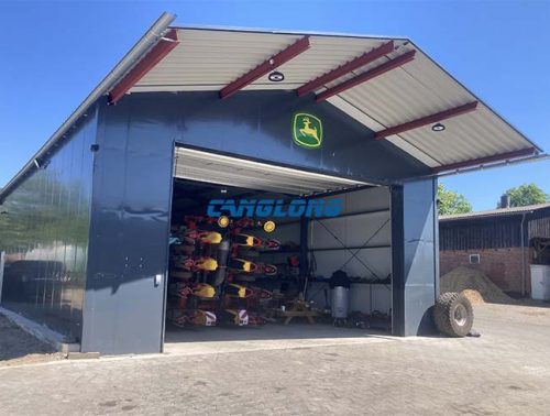 agricultural equipment storage metal building