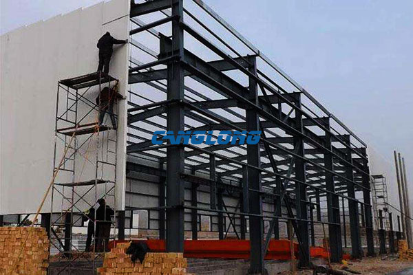 secondary structure and accessories installation