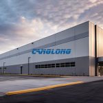 industrial steel factory building