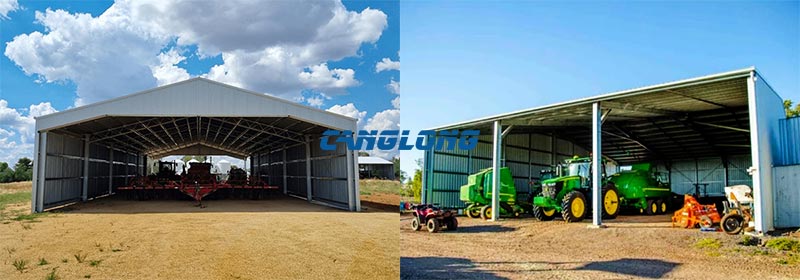 Farm Equipment Storage Building