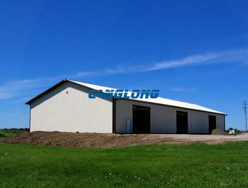 Low-Cost Metal Farm Building