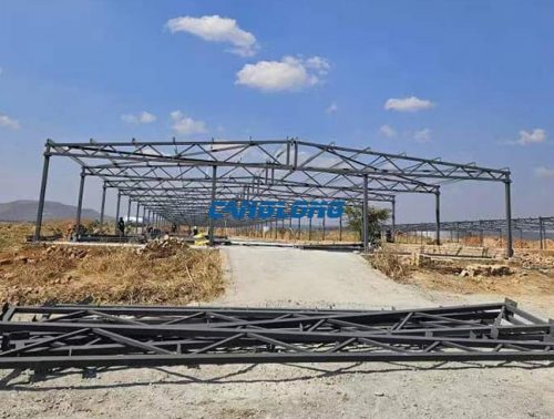 steel frame chicken house