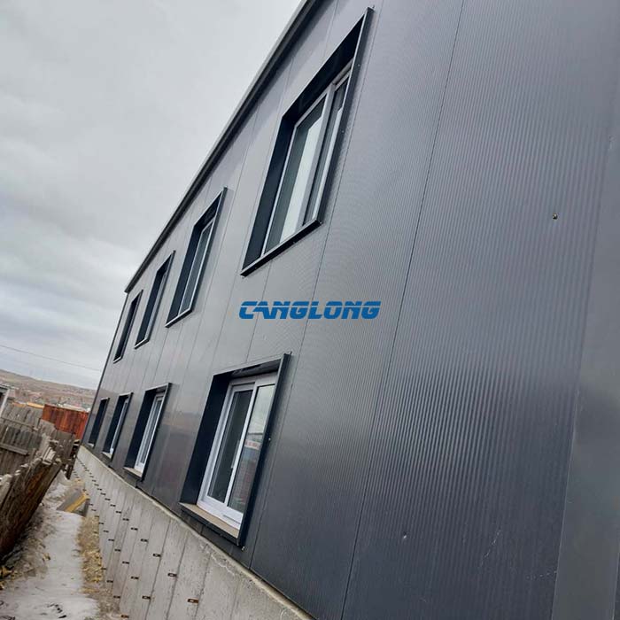 prefabricated warehouse building