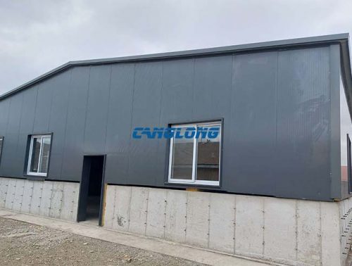 prefabricated warehouse building