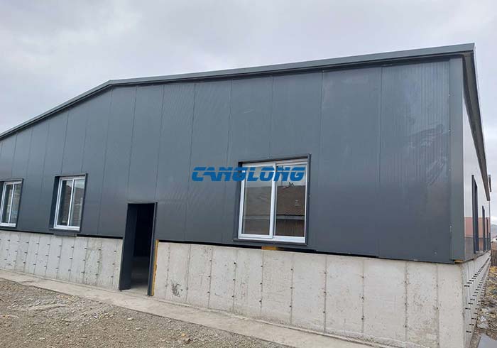 prefabricated warehouse building