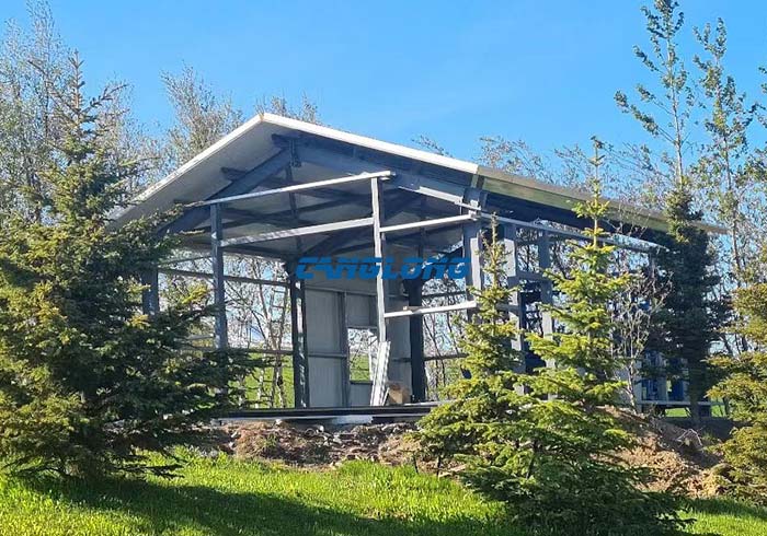 steel structure warehouse installation