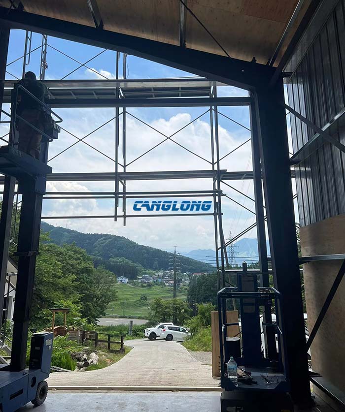 prefabricated steel warehouse