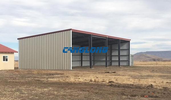 steel storage shed