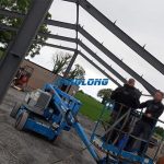 steel structure warehouse installation