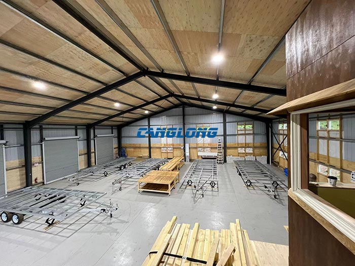 steel warehouse building