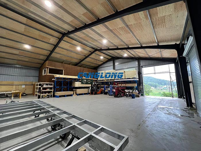 steel warehouse building