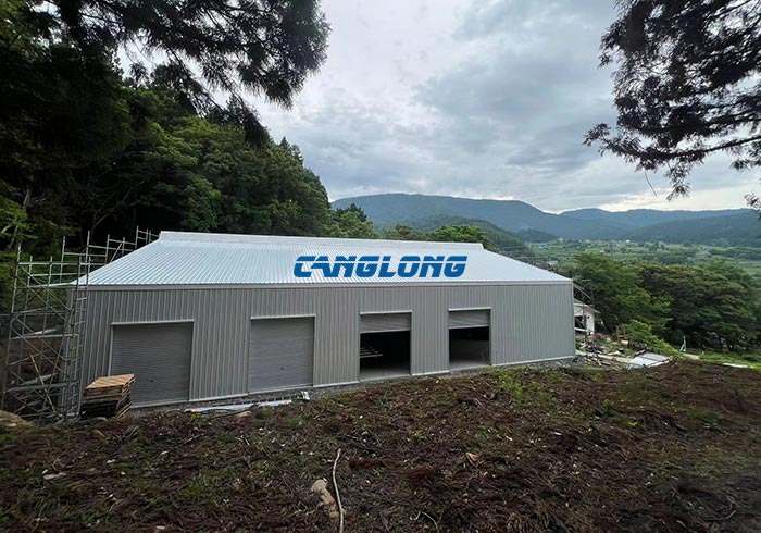 steel warehouse building